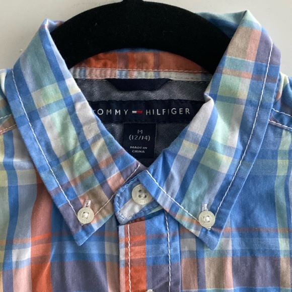 Tommy Hilfiger Button Down Shirt Checkers - Picture 5 of 5